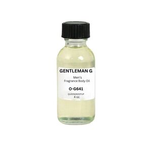 Gentleman G (Men) Body Oil 1 oz Fragrance All Natural Pure Uncut Scent